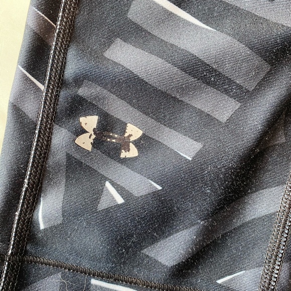 Under Armour Size Small Black Capri Leggings - Picture 2 of 6